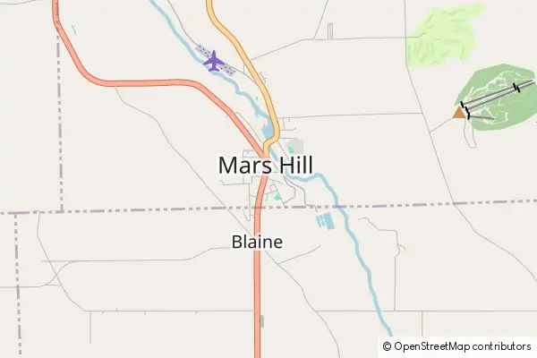 Mapa Mars Hill