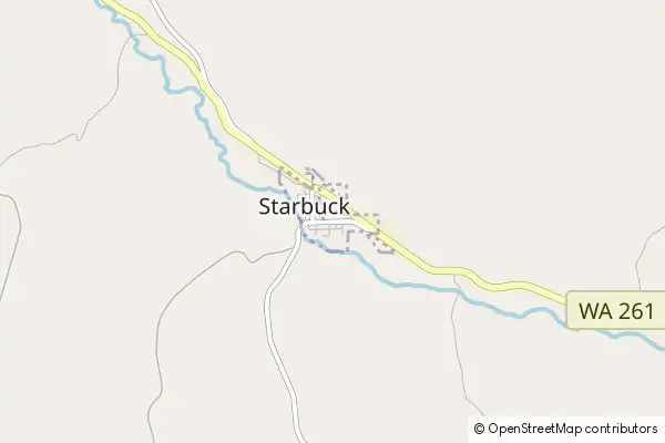 Mapa Starbuck