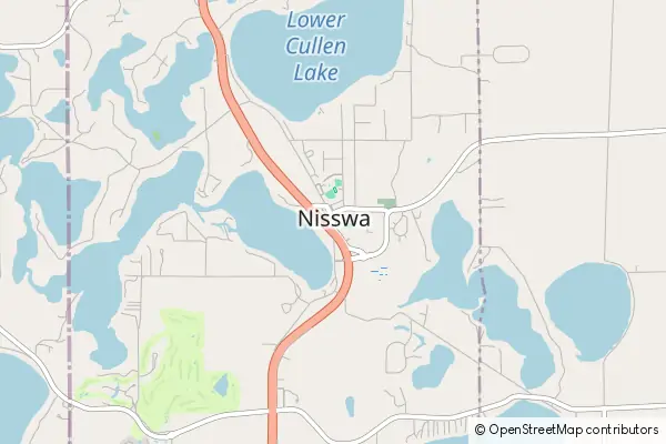 Mapa Nisswa