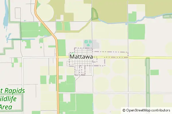 Mapa Mattawa