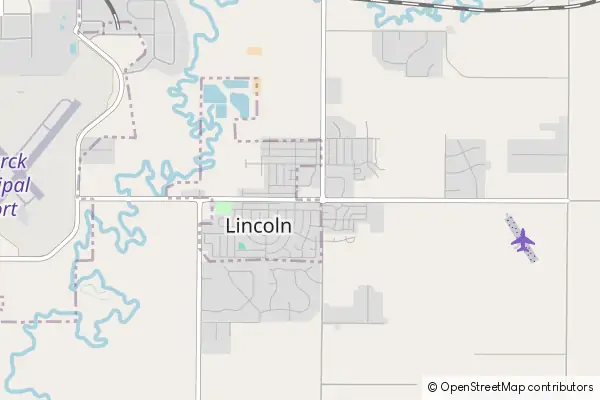 Mapa Lincoln