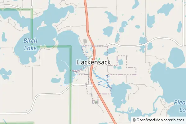 Mapa Hackensack