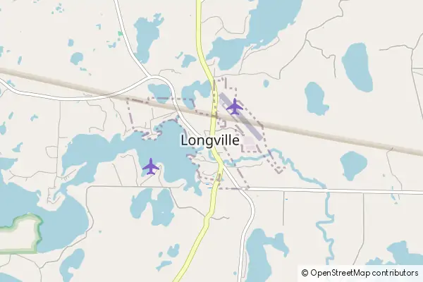 Mapa Longville