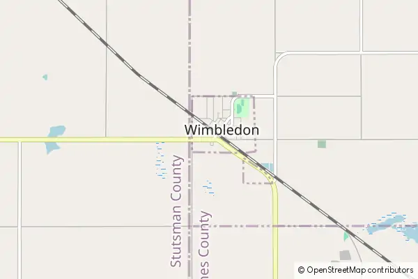 Mapa Wimbledon