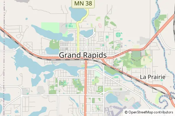 Mapa Grand Rapids