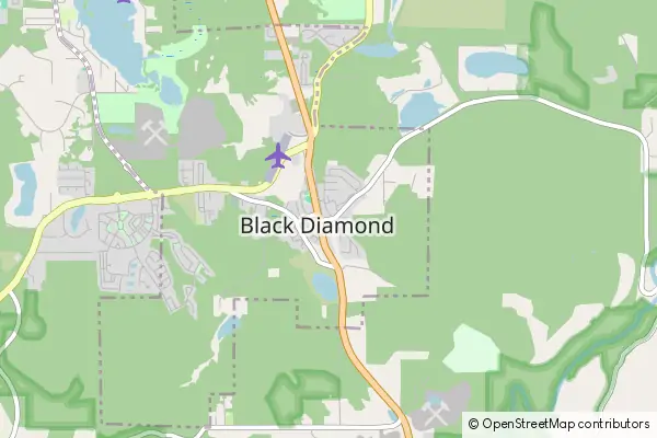 Mapa Black Diamond