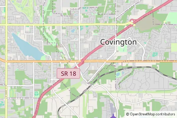 Mapa Covington