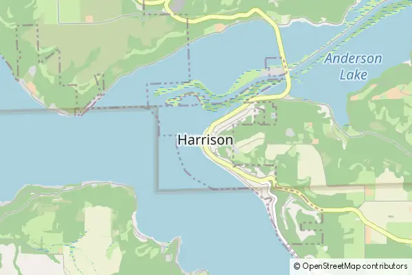 Mapa Harrison