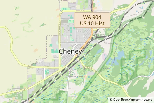 Mapa Cheney