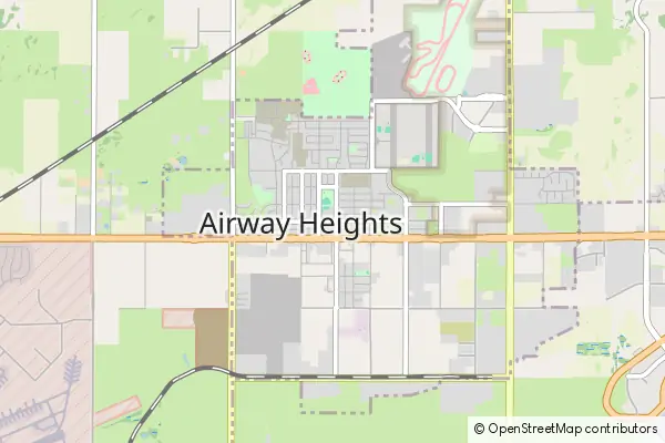 Mapa Airway Heights