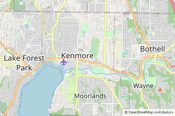 Mapa Kenmore