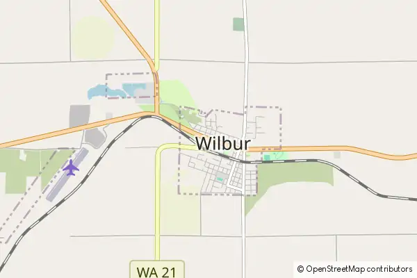 Mapa Wilbur