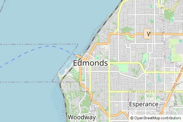 Mapa Edmonds