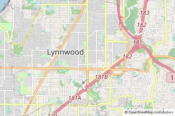 Mapa Lynnwood