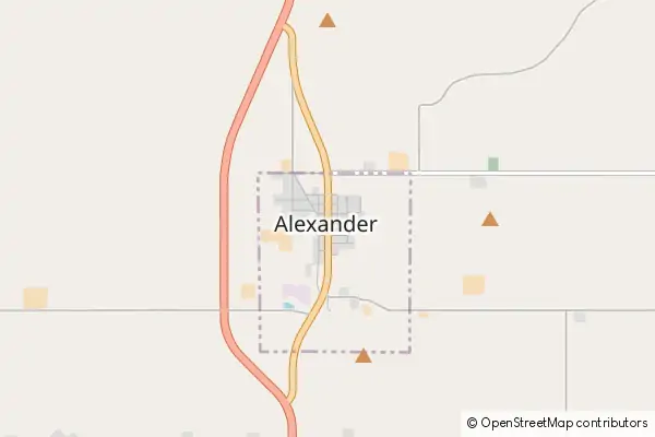 Mapa Alexander