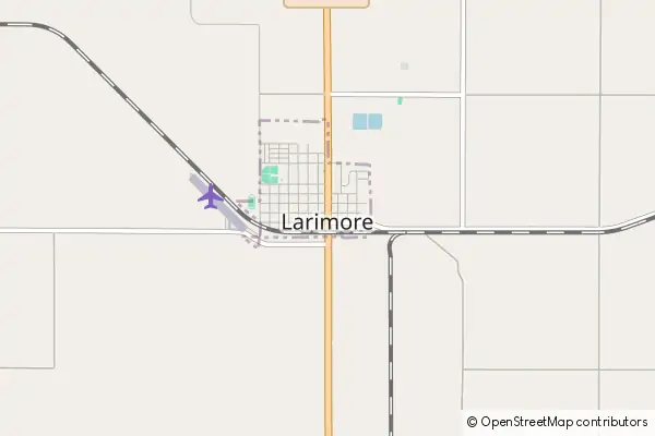 Mapa Larimore