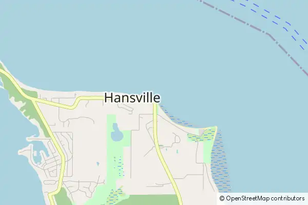 Mapa Hansville