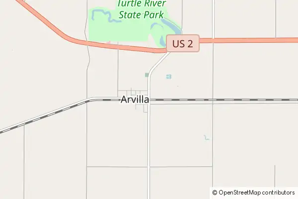 Mapa Arvilla