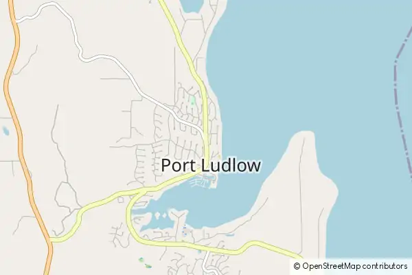 Mapa Port Ludlow