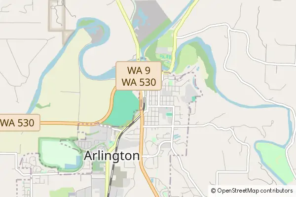 Mapa Arlington