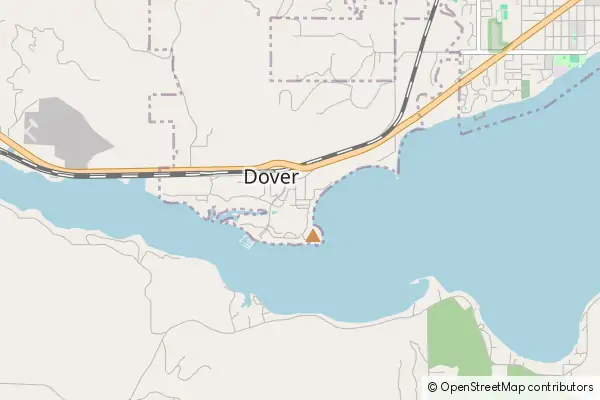 Mapa Dover