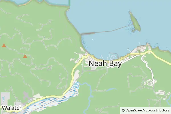 Mapa Neah Bay