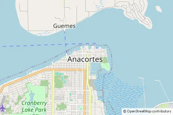 Mapa Anacortes