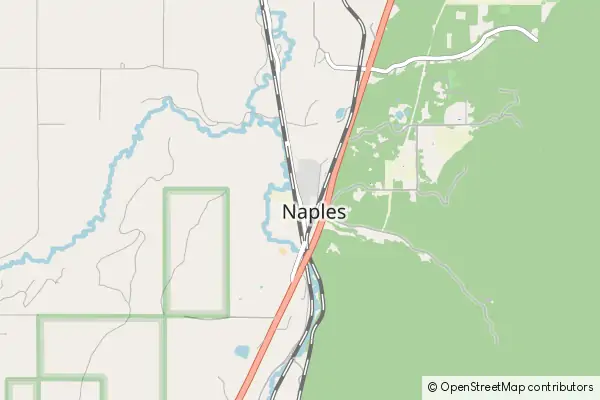 Mapa Naples