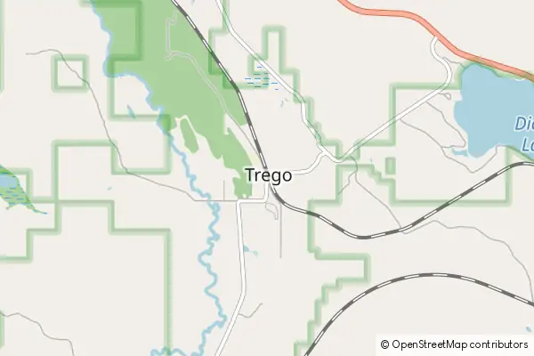 Mapa Trego