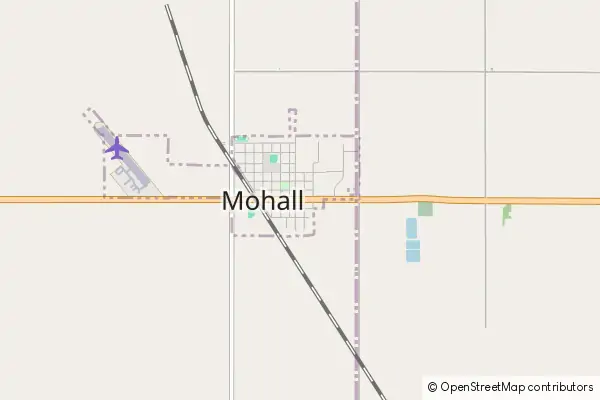 Mapa Mohall