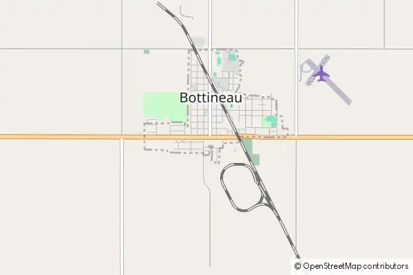 Mapa Bottineau