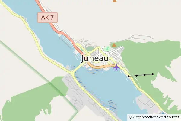 Mapa Juneau