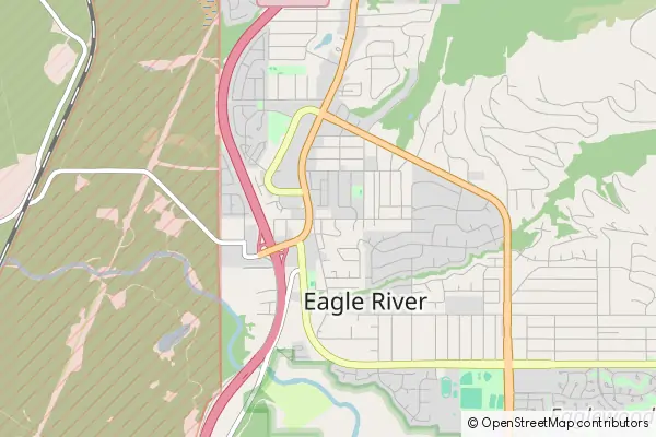 Mapa Eagle River