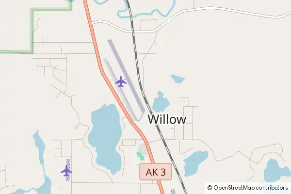 Mapa Willow