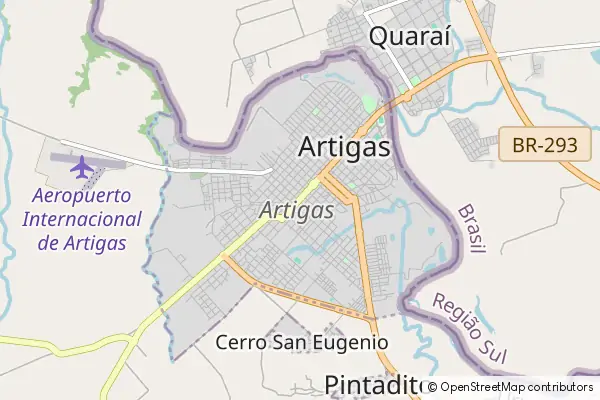 Mapa Artigas