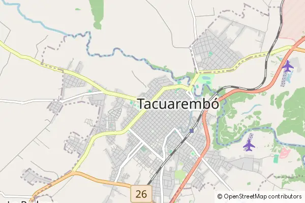 Mapa Tacuarembó