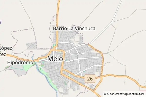 Mapa Melo