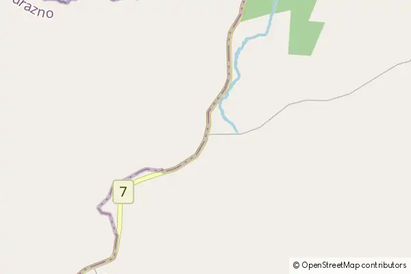 Mapa: Cerro Chato • © OpenStreetMap contributors Mapa Cerro Chato