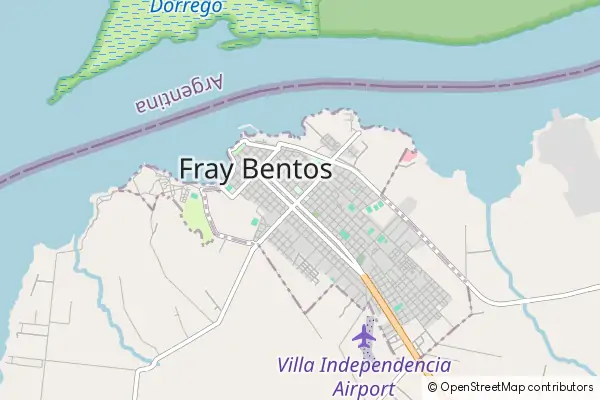 Mapa Fray Bentos