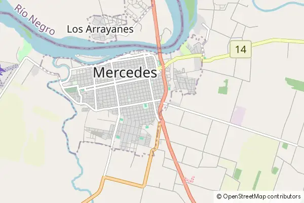 Mapa Mercedes