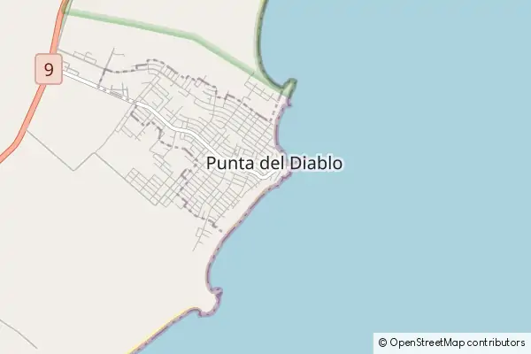 Mapa Punta del Diablo