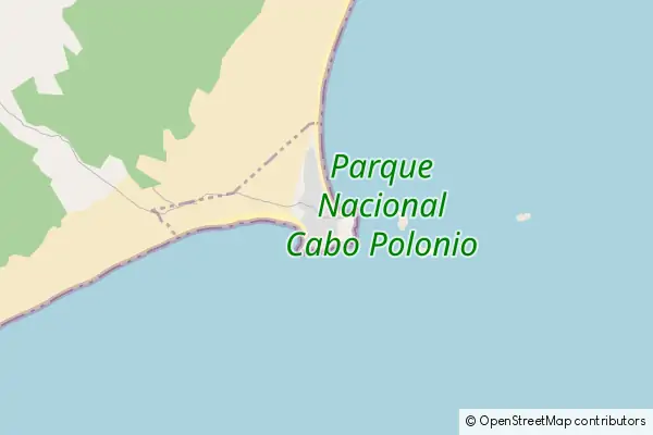 Mapa Cabo Polonio