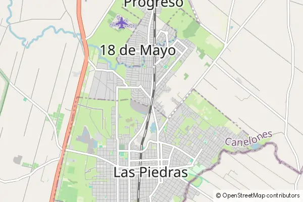 Mapa Las Piedras