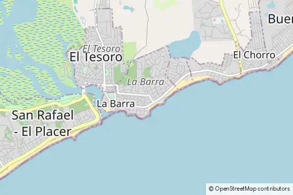 Mapa La Barra