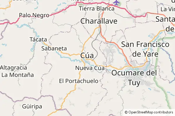 Mapa Cúa