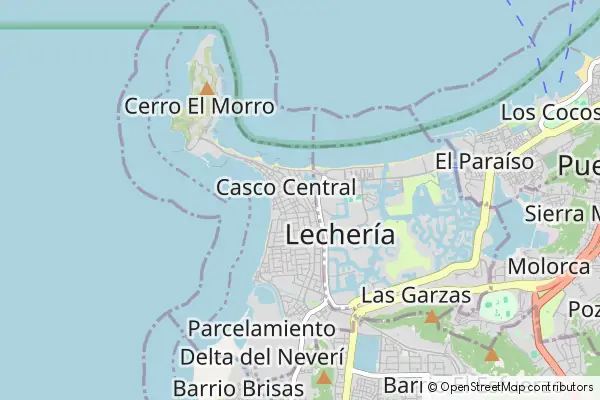 Mapa Lecheria