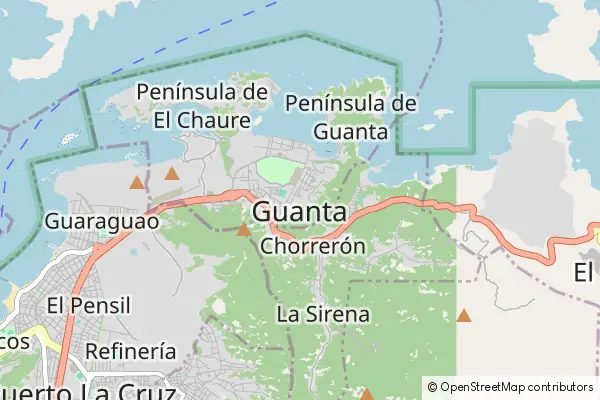 Mapa Guanta