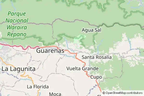 Mapa Guatire