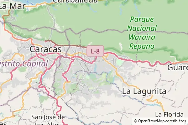 Mapa Petare