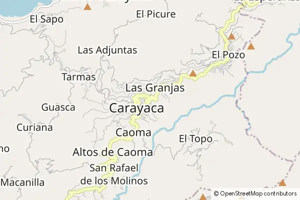 Mapa: Carayaca • © OpenStreetMap contributors Mapa Carayaca